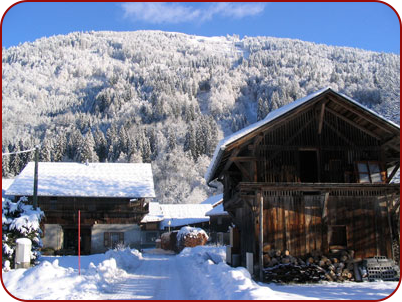gite en hiver