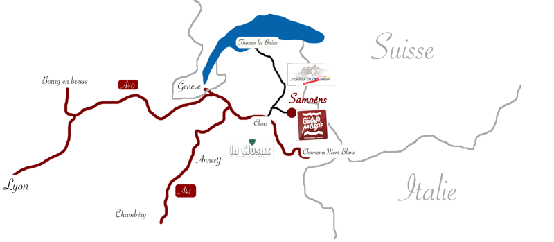 Plan Samoens